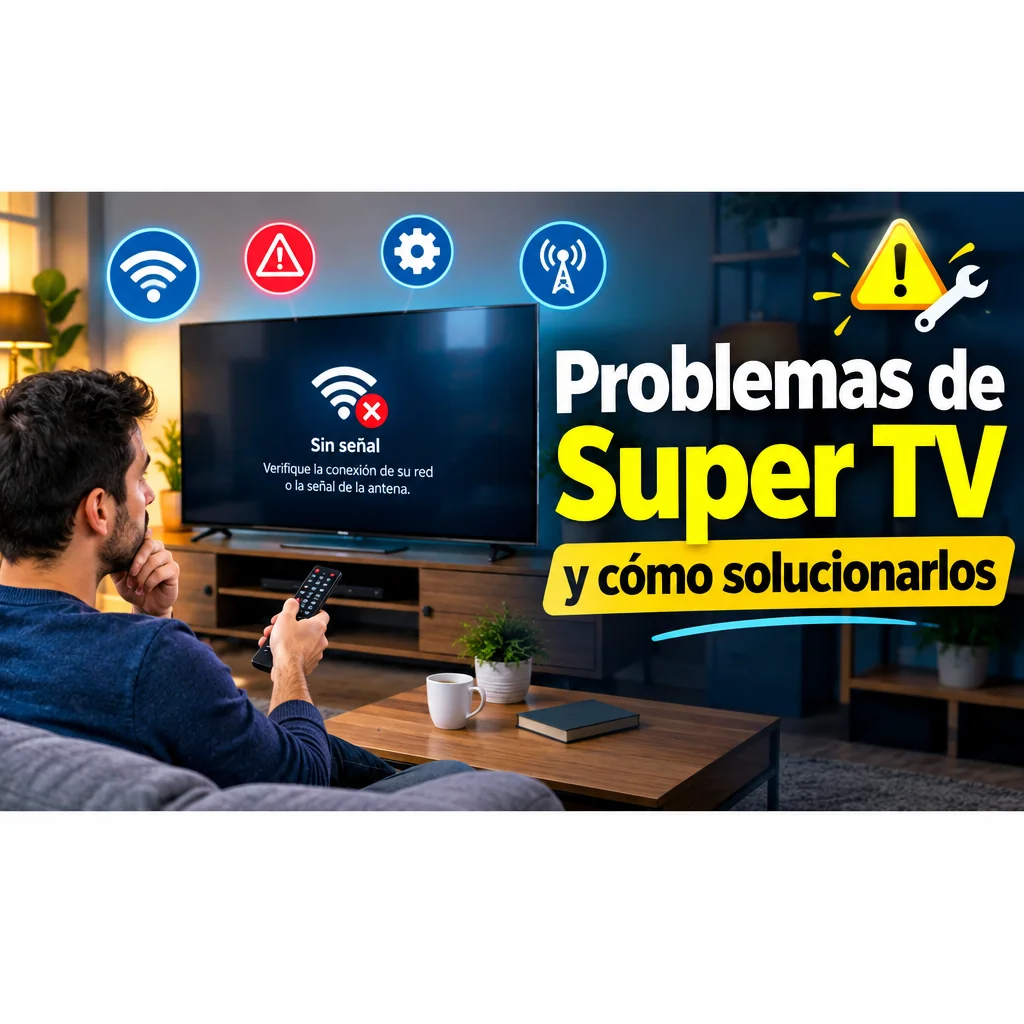 Problemas comunes de Super TV y cómo solucionarlos